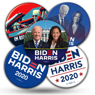 Joe Biden 2020 Campaign Pin Back Buttons 