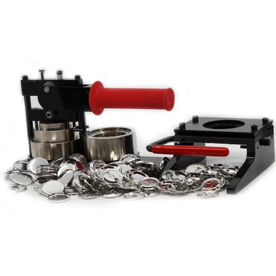 Model 150, 1-1/2" Button Making Starter Kit with button machine, cutter and pin back sets