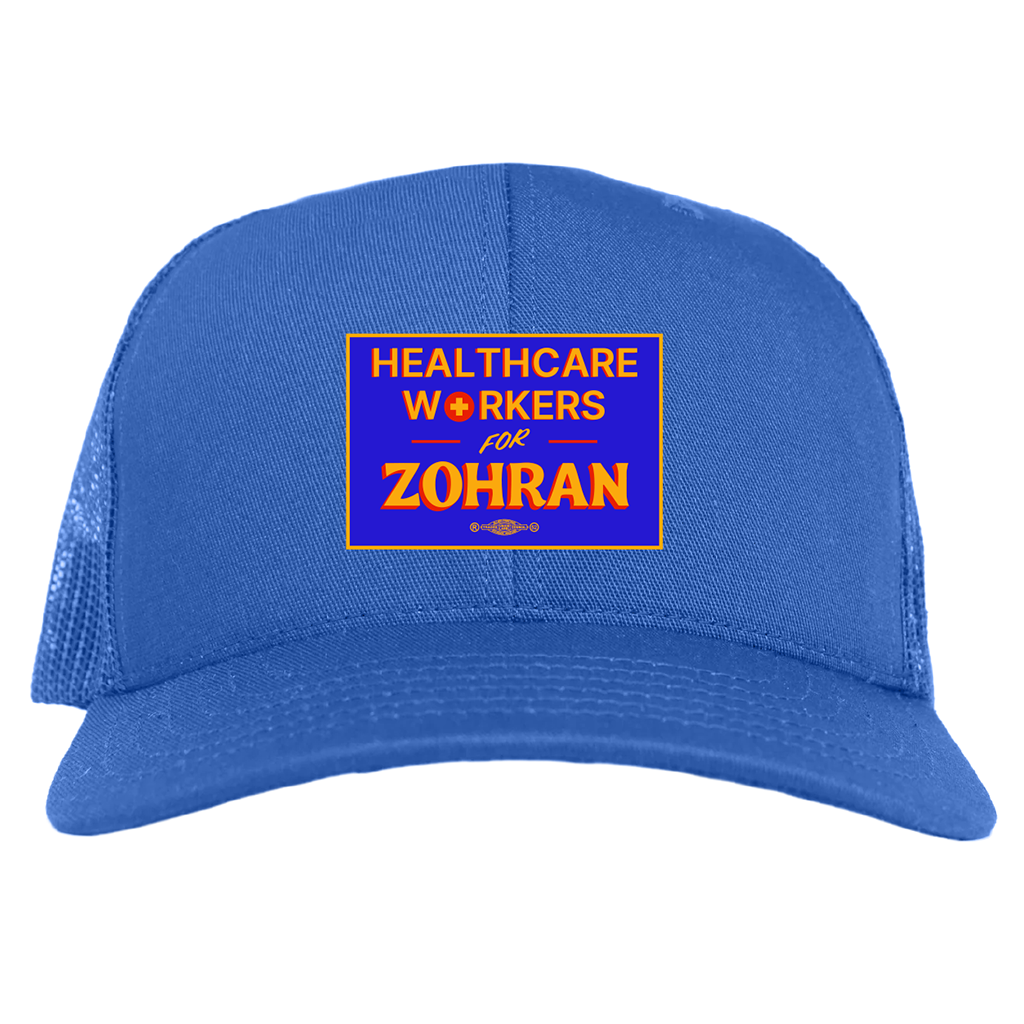 Healthcare Workers for Zohran Trucker Hat