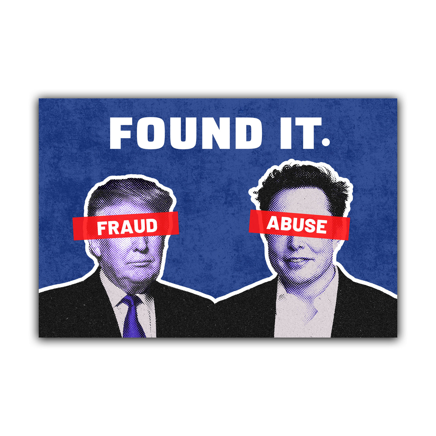 FRAUD & ABUSE Vinyl Sticker