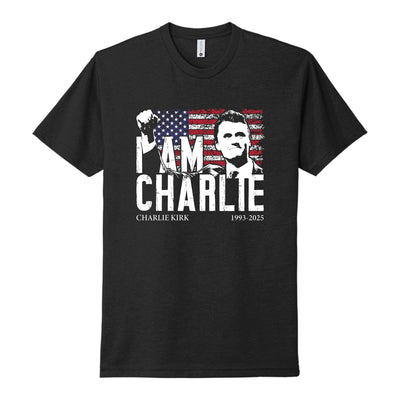 Charlie Kirk USA Shirt - I am Charlie 