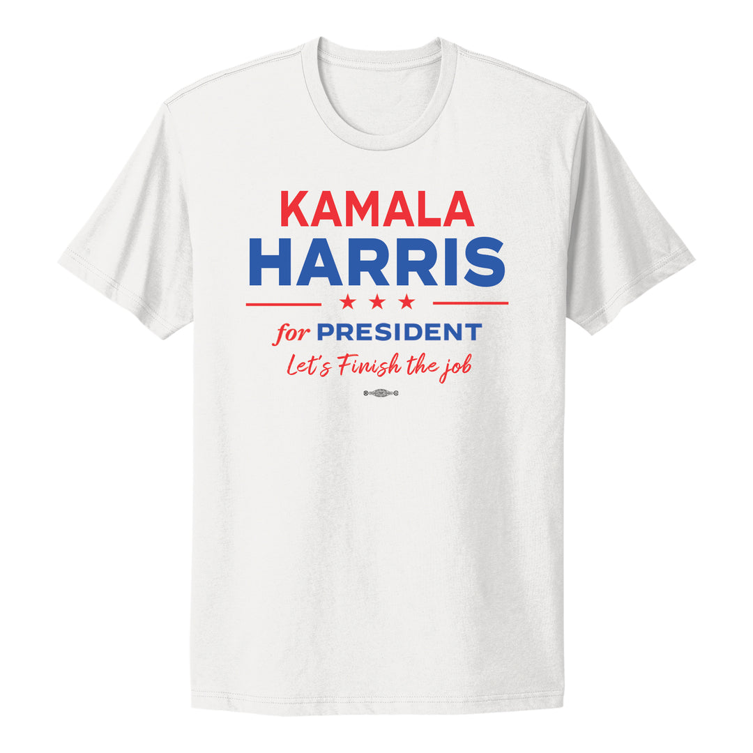 Kamala Harris Let’s Finish the Job Shirt – Buttonsonline