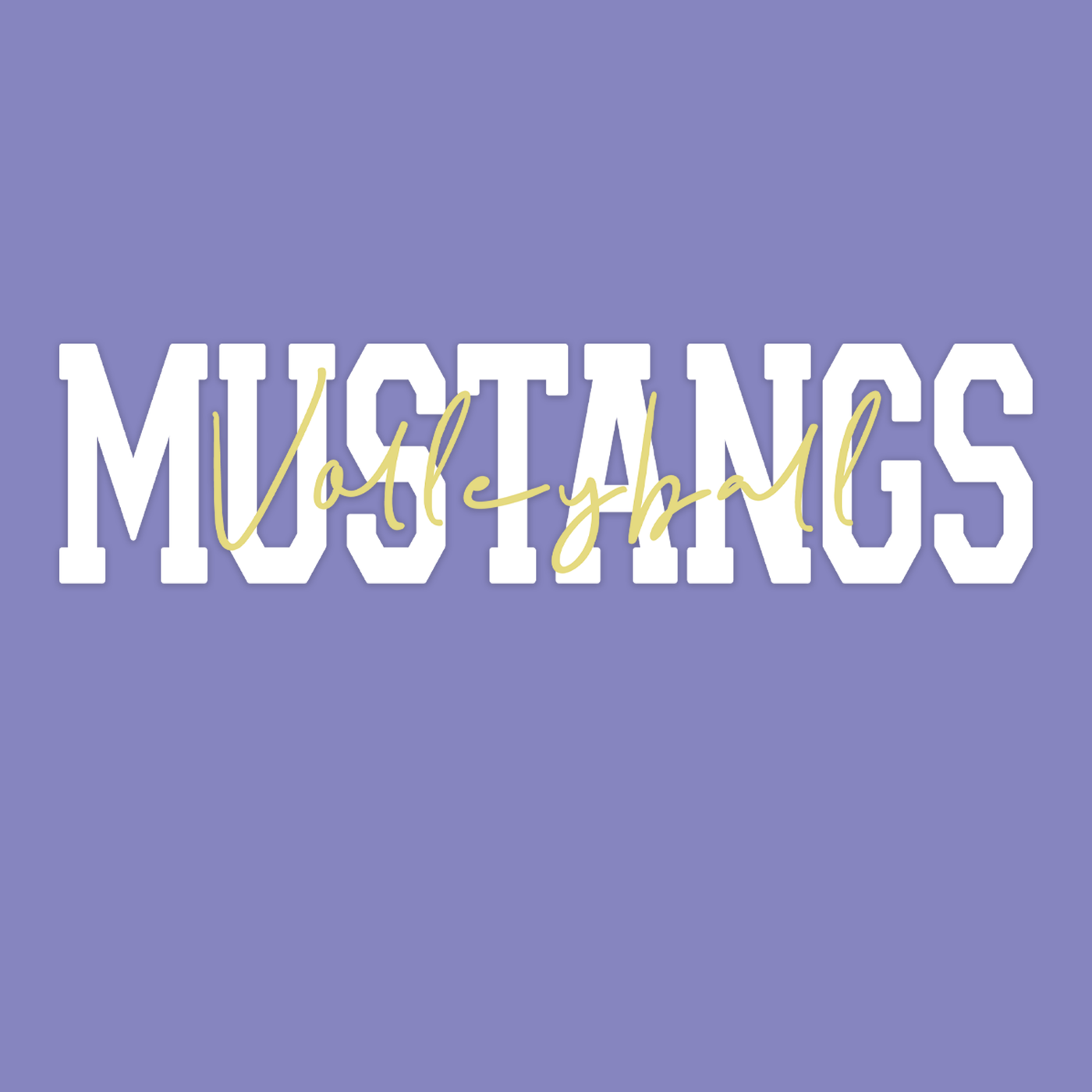 Mustangs Vintage Comfort Colors Shirt