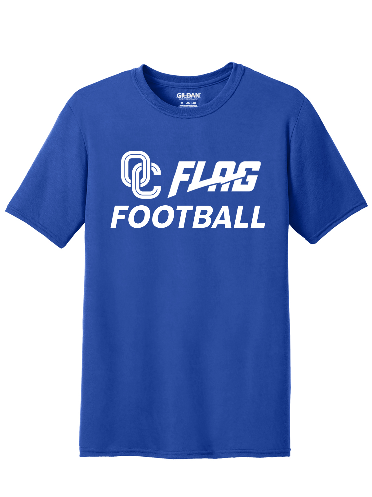 OC Flag Football Custom Printed Shirt