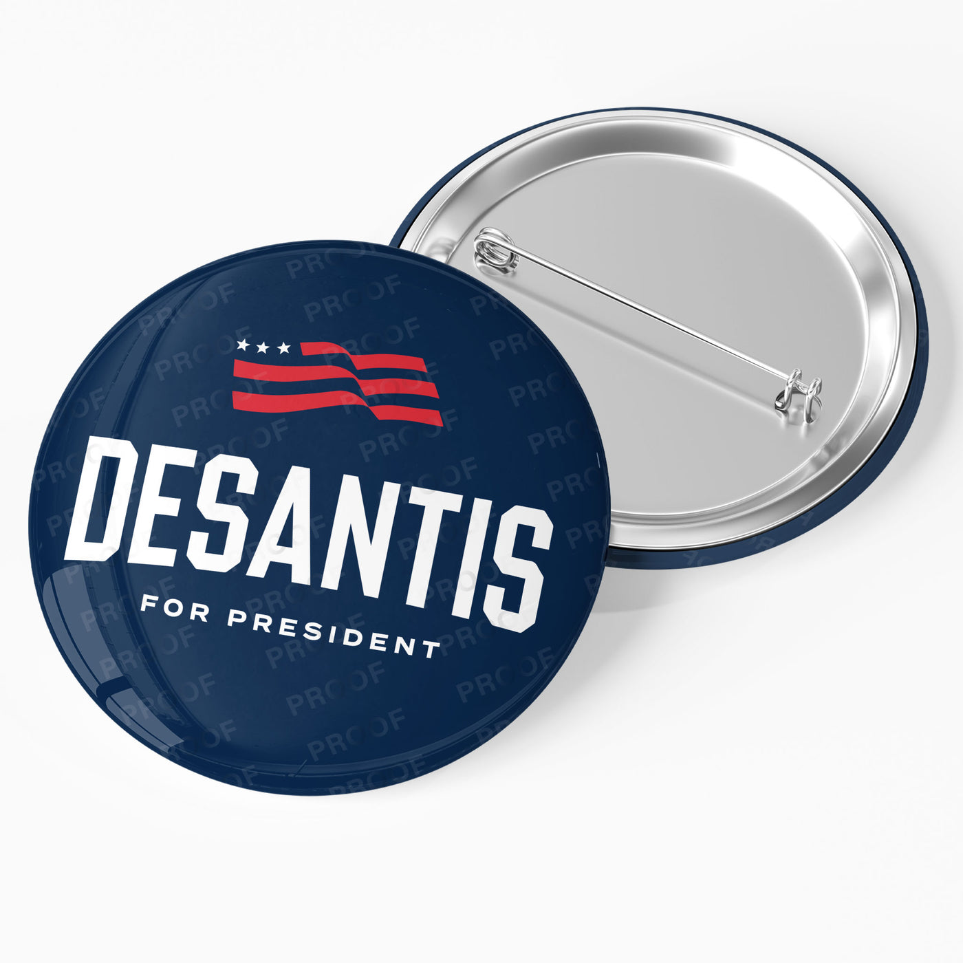 Ron Desantis President 2024 Campaign Pin Back Button / RD24-101