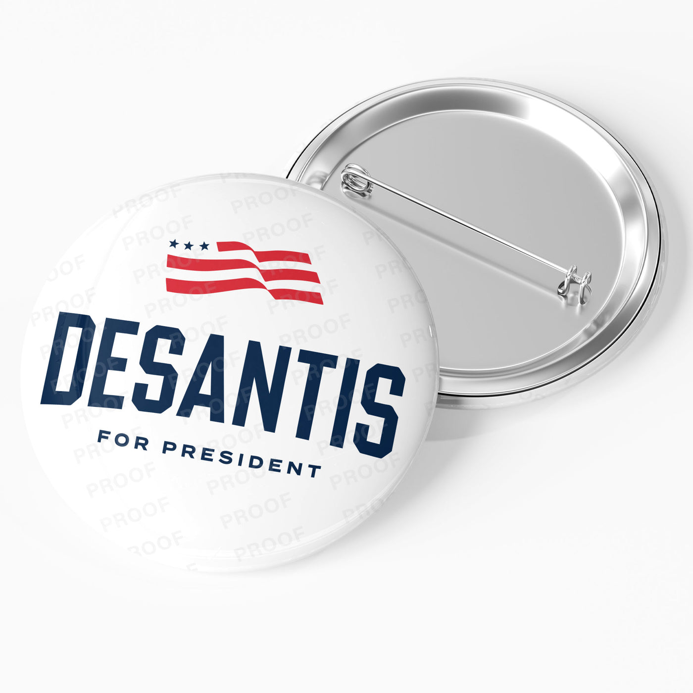 Ron Desantis President 2024 Campaign Pin Back Button / RD24-102