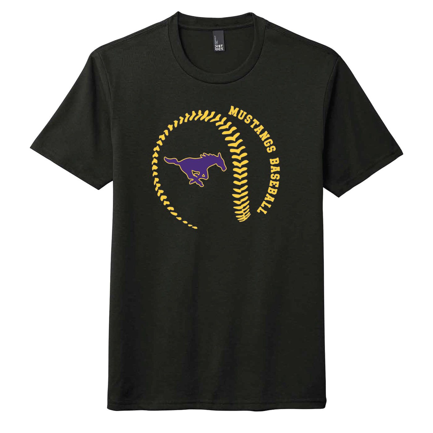 Mustangs Baseball Classic Tri-Blend Tee & Tank – Game Day Ready!