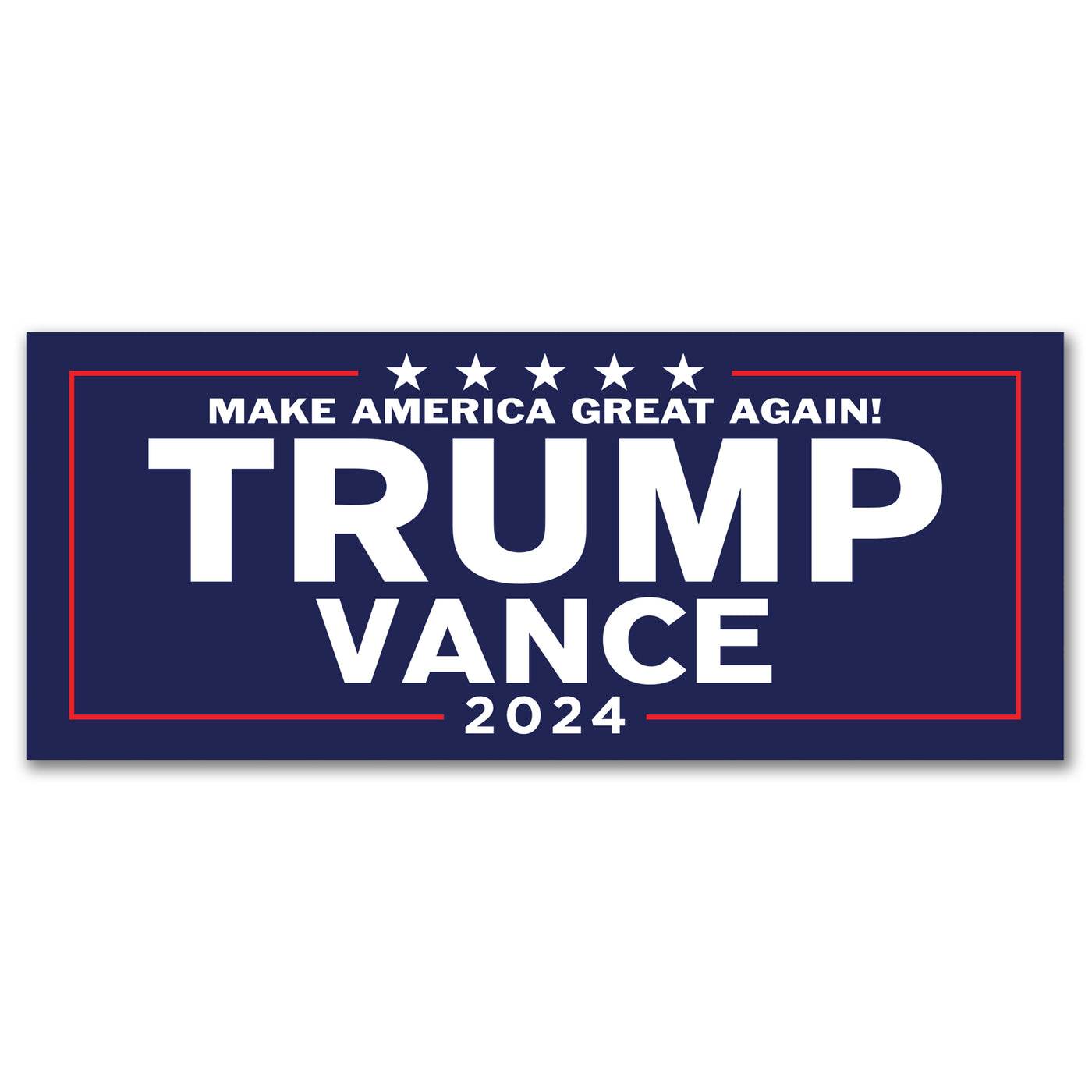 Trump Vance 2024 Bumper Sticker / DT24-BS-504 – Buttonsonline