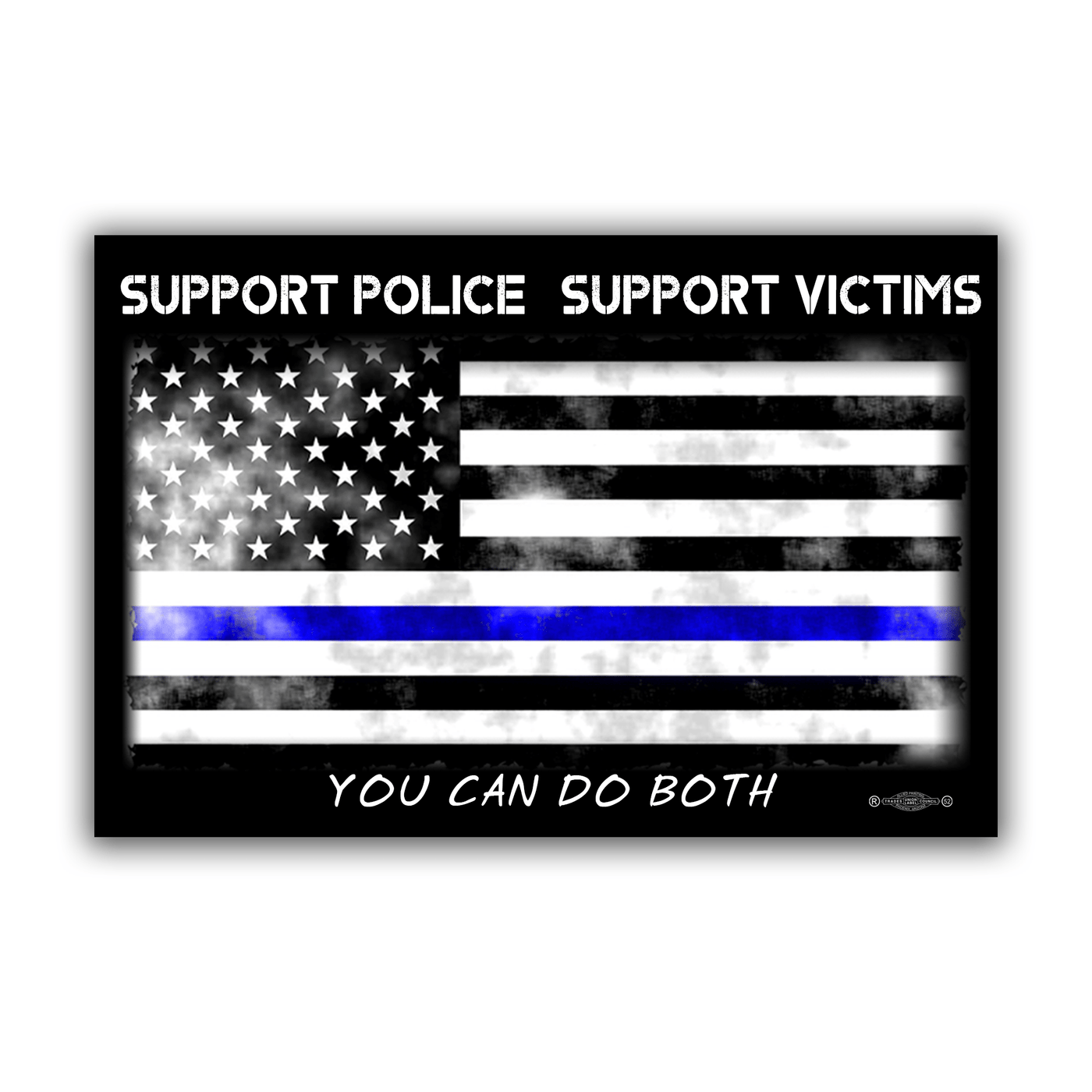 Support Police Support the Victims Vinyl Sticker / SP-Vinyl-1