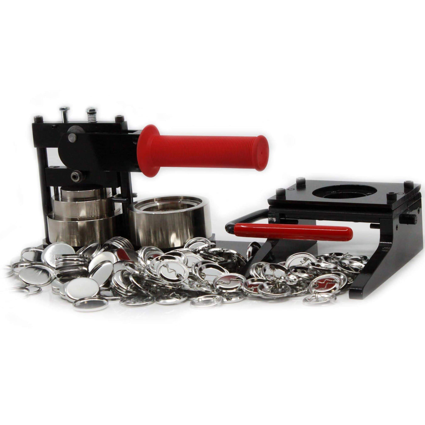 Model 175 RX, 1.75" Button Making Starter Kit with button maker, cutter and pin back parts