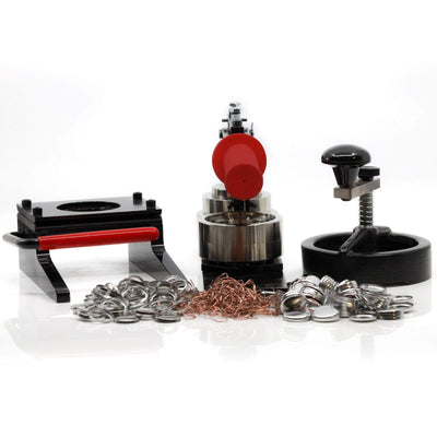 Model 100, 1" Button Making starter kit with button maker, cutter and pinback parts