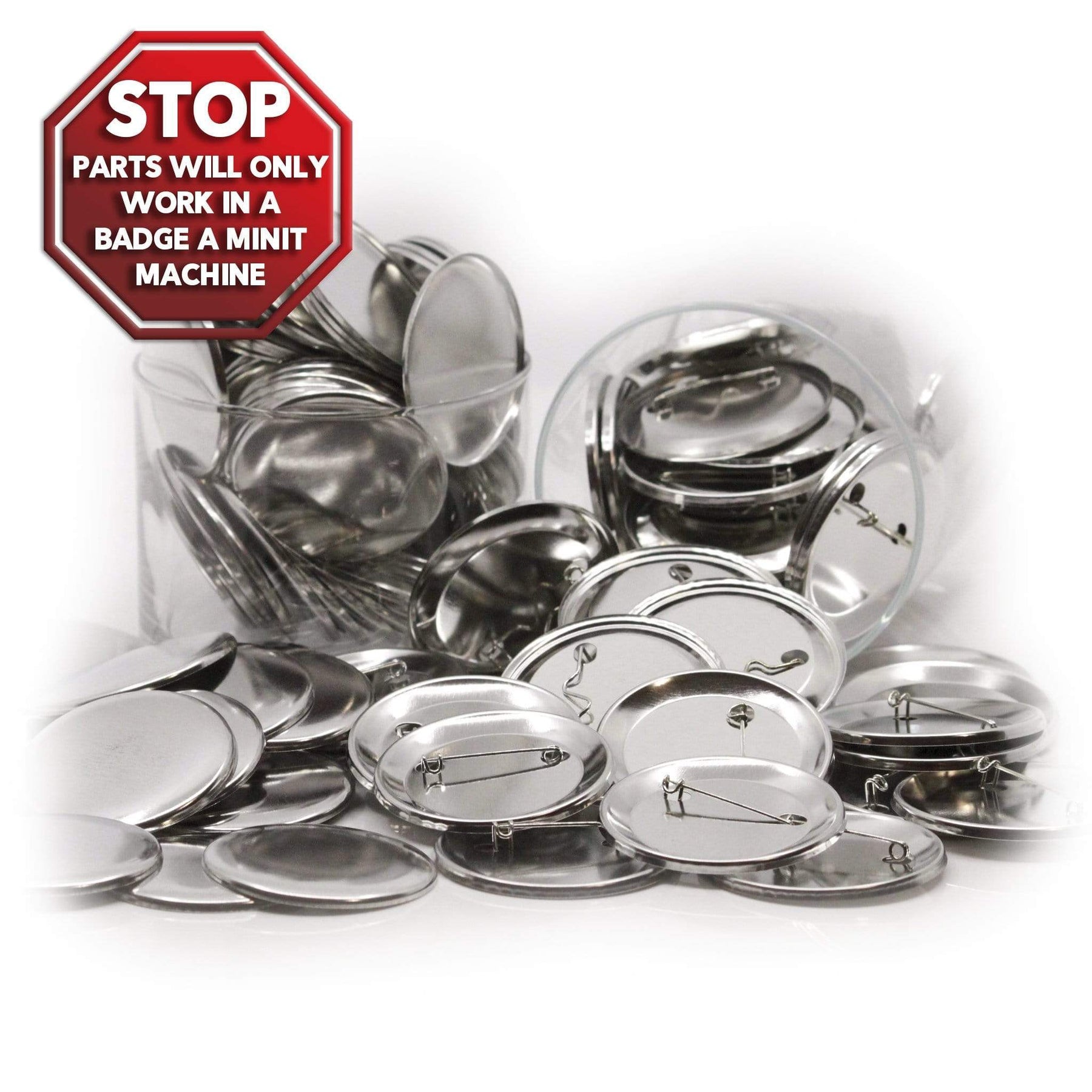 Pin-Back Button Sets for Badge-A-Minit 2-1/4