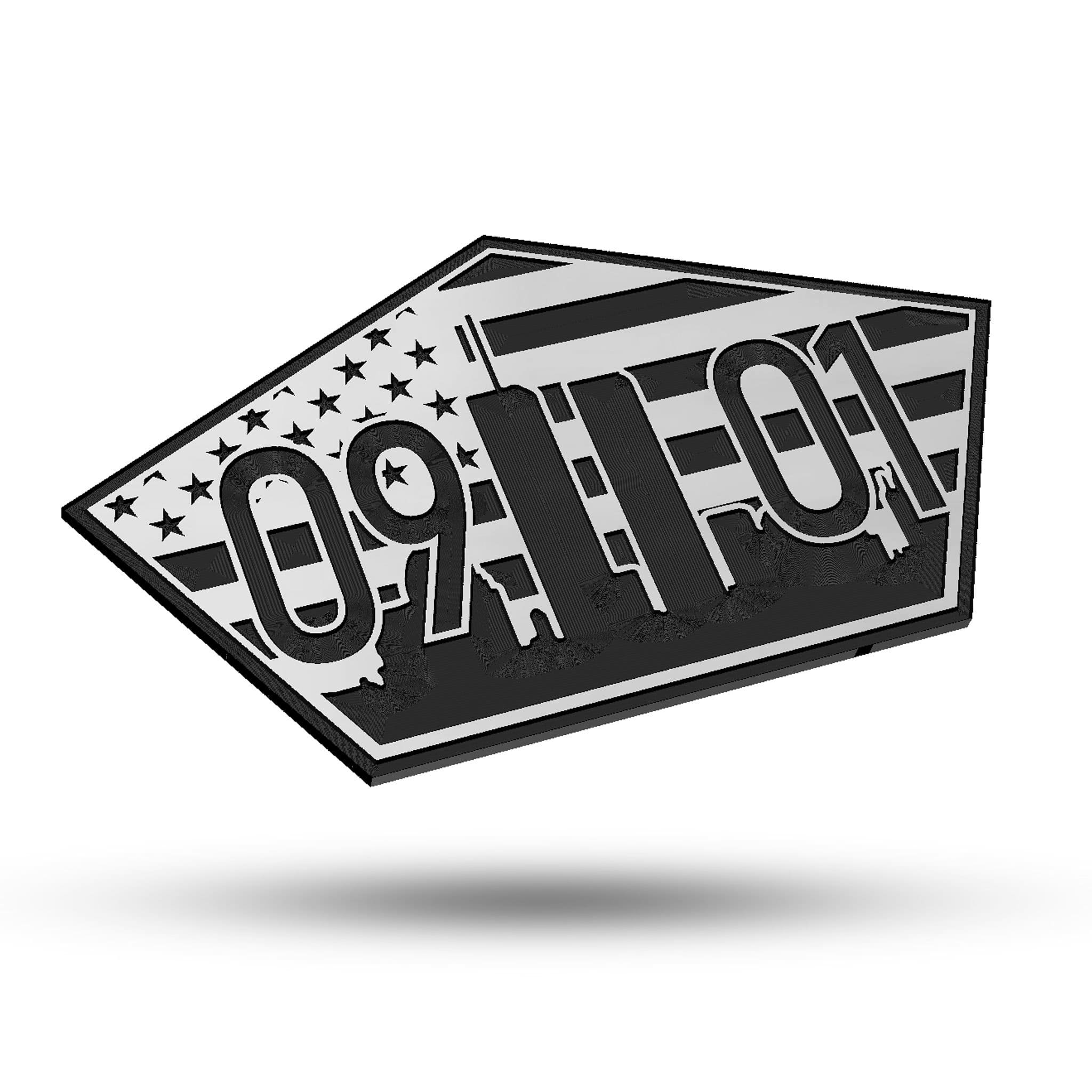 Pentagon 9-11 Hard Hat Vinyl Sticker / NF-3 – Buttonsonline