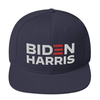 Biden Harris Logo snapback hat, Navy blue