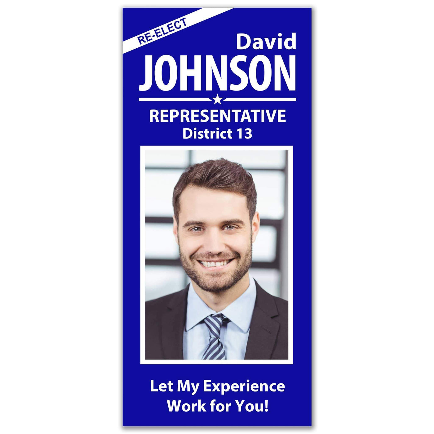 Political Palm Card / Push Card Templates - SET UP ONLY - PC-15
