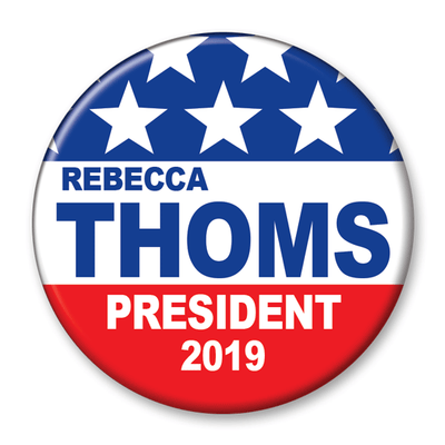 Campaign Button Design - Digital Download for Buttons - 105
