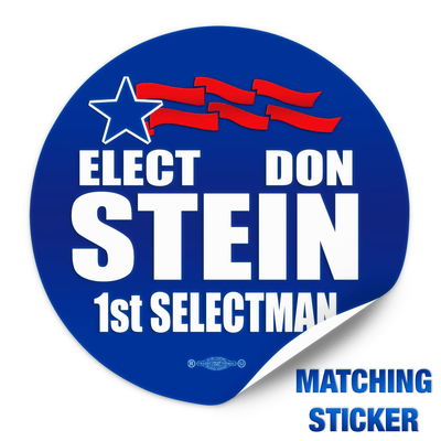 Political Campaign Button Template - PCB-112