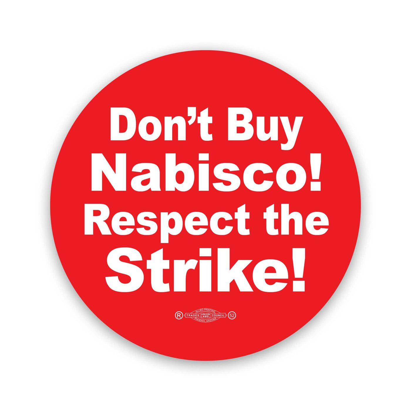 Nabisco Strike Stickers