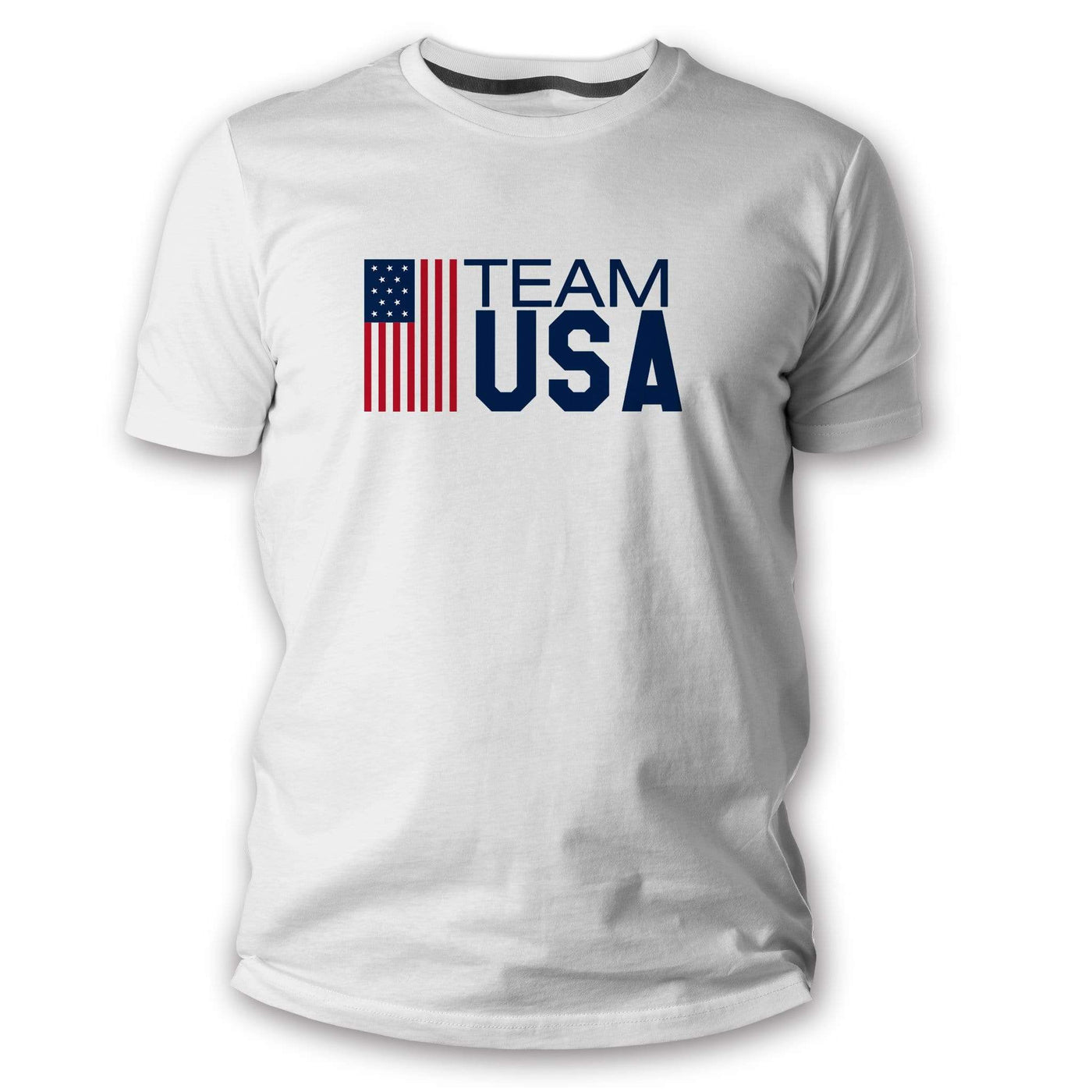Team USA T Shirt with Vinyl Sticker
